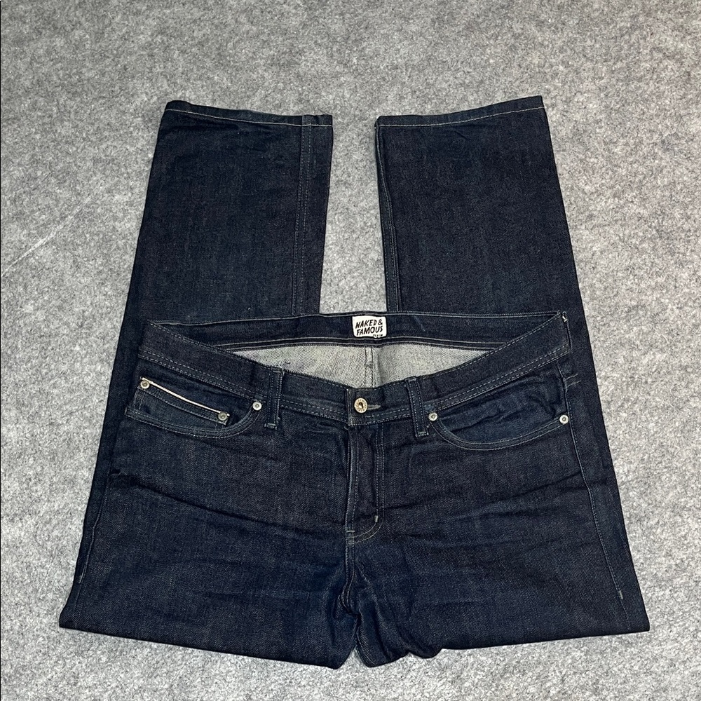 Men’s Naked & Famous Button Fly Denim Jeans
